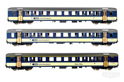 Piko 96092 BLS 3 EWI A und 2x B Train Bleu AC, Ep. IV